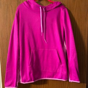 Magenta colored sweatshirt
